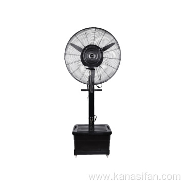 3 blades metal Pedestal stand floor mists fan